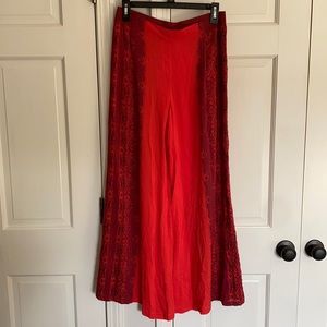 Free People Wide Comfy Pants